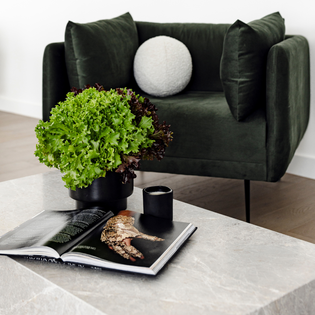Annuello Kingston Tundra Marble Coffee Table